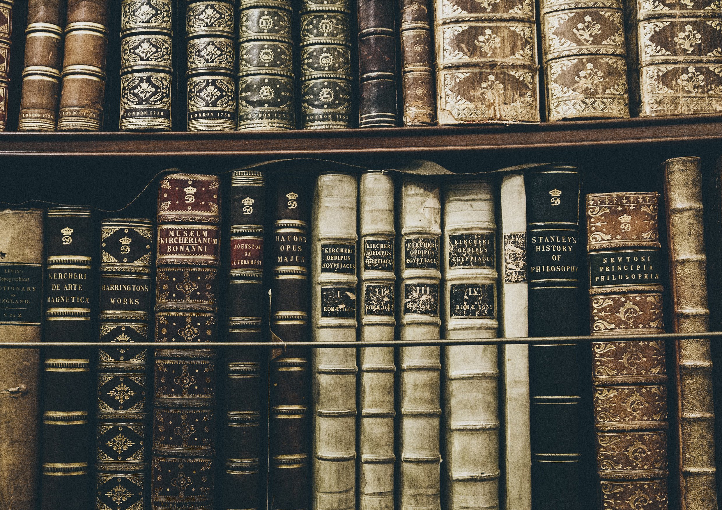 Old Book on shelf