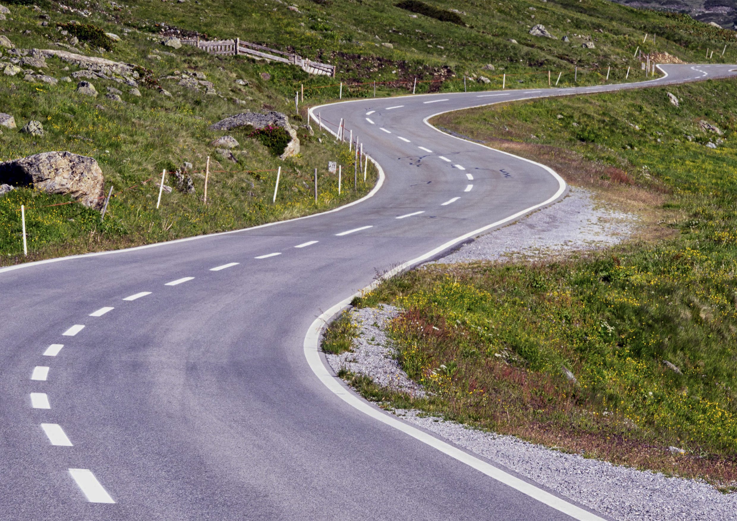 road into distance